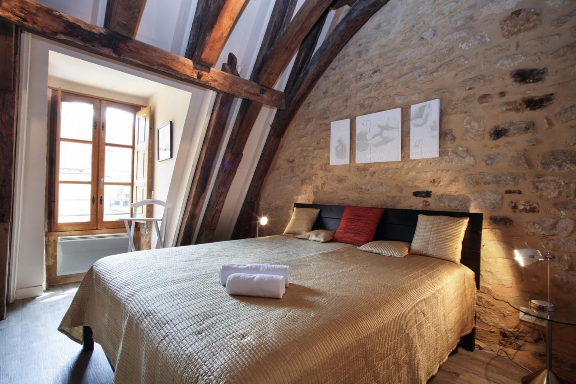 Le Grenier Du Chapitre Daire Sarlat-la-Canéda Dış mekan fotoğraf
